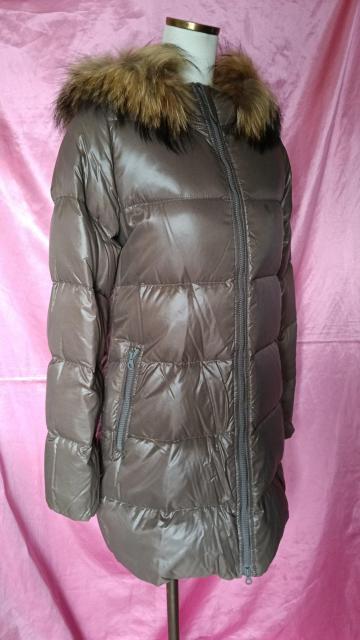 DUVETICA�f���x�e�B�JKAPPA�J�b�p�C���|�[�g�C�^���A���N�[���t�@�[�t�[�h�����J�u���E���y�ʒg�������_�E���W���P�b�g�R�[�g �� �����t�@�b�V������ 