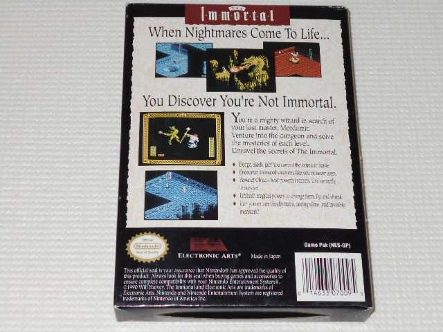 FCThe Immortal NES CO({̓s)  Q[{/\tg 