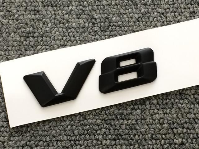 V8エンブレム ベンツ風 マッドブラック 艶消し黒 < 自動車/バイク V8エンブレム ベンツ風 マッドブラック 艶消し黒 < 自動車/バイク