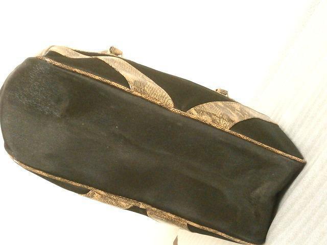 ◆ハンドバッグ バイソン柄 中古品 < 女性ファッション  ◆ハンドバッグ バイソン柄 中古品 < 女性ファッションの