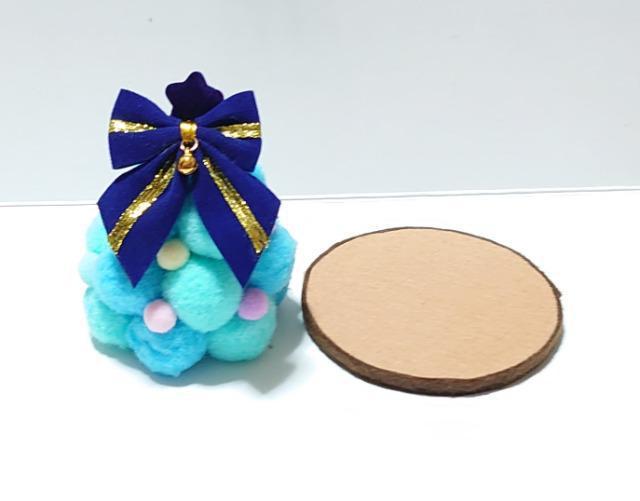 ハンドメイド♪ポンポンクリスマス☆ふわもこクリスマスツリー(ブルー) < ペット/手芸/園芸 ハンドメイド♪ポンポンクリスマス☆ふわもこクリスマスツリー(ブルー) < ペット/手芸/園芸の