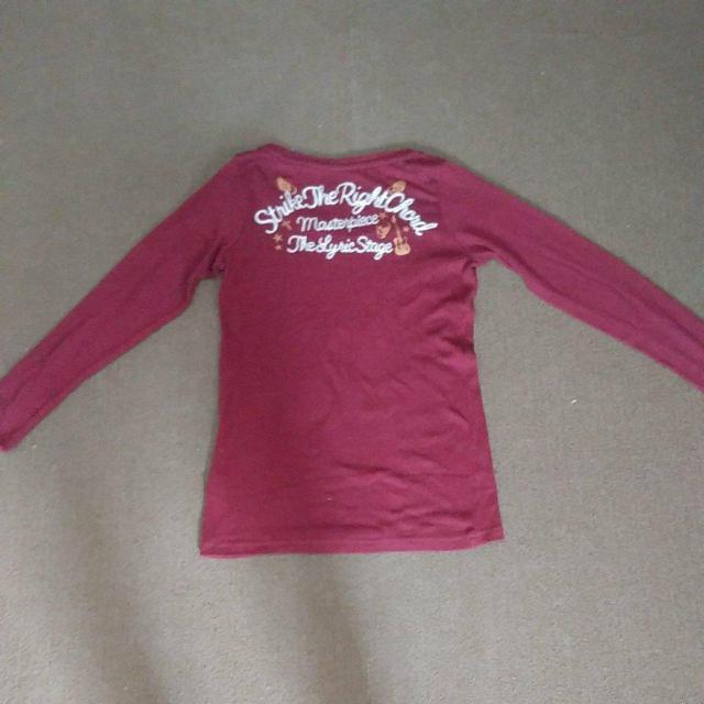 Lサイズ 長ティー ドクロ < 女性ファッション  Lサイズ 長ティー ドクロ < 女性ファッションの