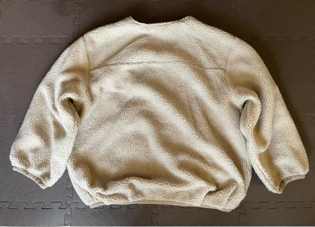 リバーシブルブルゾン ボアコート オーバーシルエット レディース ナチュラル/グレージュ Lサイズ 身長154〜162cm 防寒 < 女性ファッション  リバーシブルブルゾン ボアコート オーバーシルエット レディース ナチュラル/グレージュ Lサイズ 身長154〜162cm 防寒 < 女性ファッションの