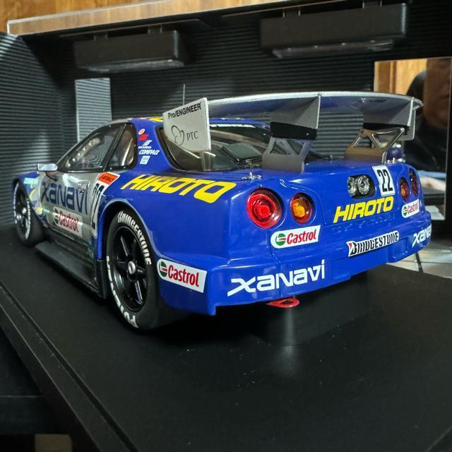 未展示品 オートアート 1/18 XANAVI HIROTO GTR (R34) < ホビー  未展示品 オートアート 1/18 XANAVI HIROTO GTR (R34) < ホビーの