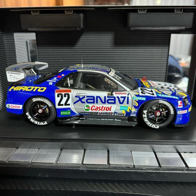 未展示品 オートアート 1/18 XANAVI HIROTO GTR (R34) < ホビー  未展示品 オートアート 1/18 XANAVI HIROTO GTR (R34) < ホビーの