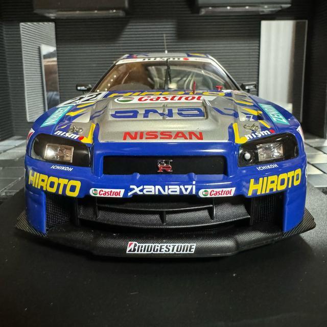 未展示品 オートアート 1/18 XANAVI HIROTO GTR (R34) < ホビー  未展示品 オートアート 1/18 XANAVI HIROTO GTR (R34) < ホビーの