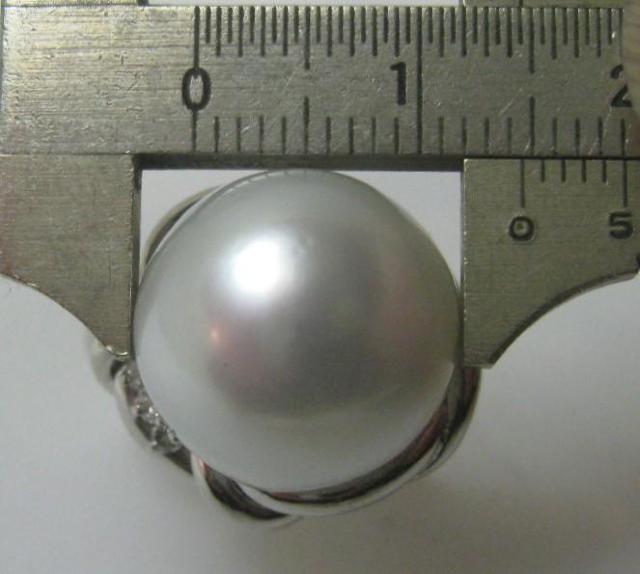 Pt900v`iOp[14`14.5mm^D0.05ct#11.5  ANZT[/v 