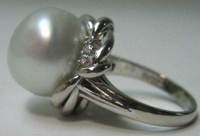 Pt900v`iOp[14`14.5mm^D0.05ct#11.5  ANZT[/v 