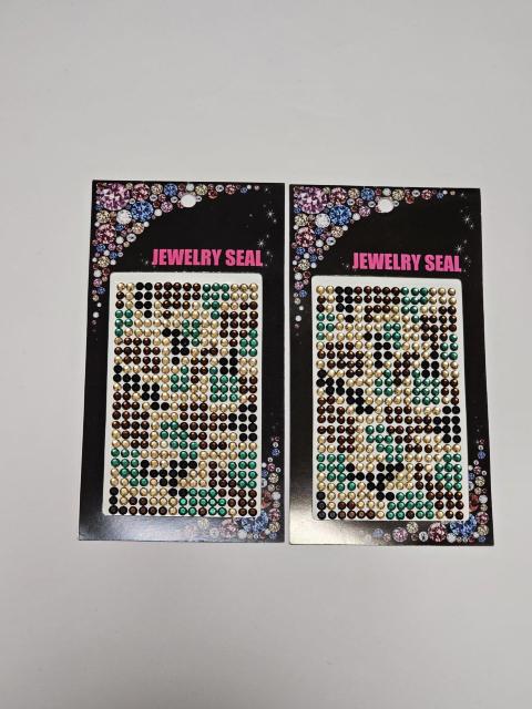 (5) 迷彩柄 ラインストーン シート ジュエリーシール 2枚セット 定価¥1680 カモフラージュ カモフラ < インテリア/ライフ  (5) 迷彩柄 ラインストーン シート ジュエリーシール 2枚セット 定価¥1680 カモフラージュ カモフラ  < インテリア/ライフの