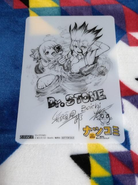 2019 ナツコミ「Dr.STONE」 下敷き? < アニメ/コミック/キャラクター  2019 ナツコミ「Dr.STONE」 下敷き?  < アニメ/コミック/キャラクターの