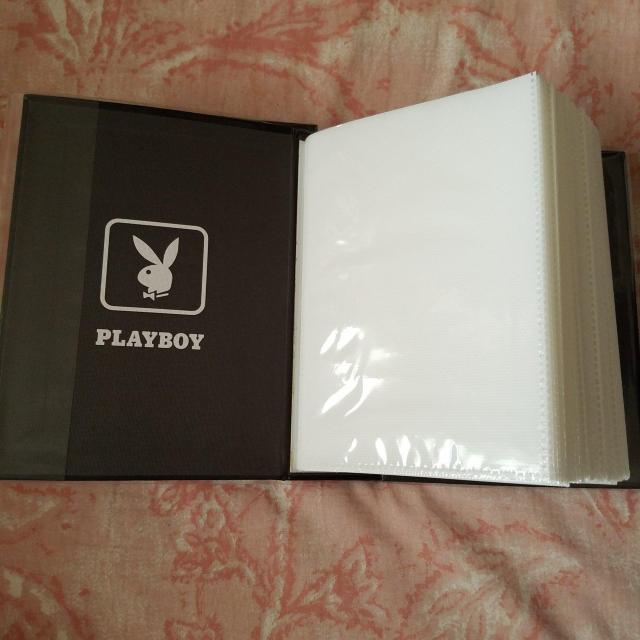 レアなPLAYBOY黒モノグラムアルバム2点セット < インテリア/ライフ  レアなPLAYBOY黒モノグラムアルバム2点セット < インテリア/ライフの