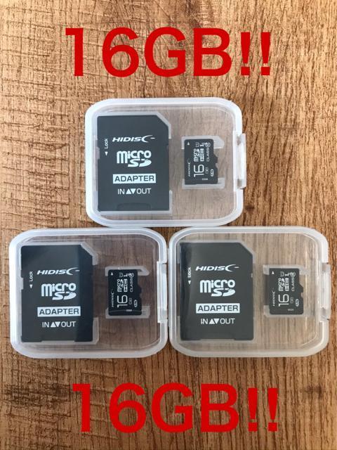 microSDJ[h 16GBm3Zbg] (SDJ[hƂĂgp\!)   PC{/Ӌ@ 