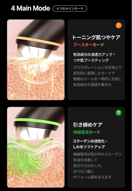 MEDICUBEAGE-RBoosterProBLACKfBL[uu[X^[vXLPA퉐tgLEDubNz[  Ɠd/AV 