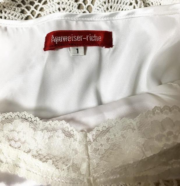 新品 アプワイザーリッシェApuweiser-riche クロシェ 鍵編み フラワー 花柄 ワンピース 1 S < ブランド 新品 アプワイザーリッシェApuweiser-riche クロシェ 鍵編み フラワー 花柄 ワンピース 1 S < ブランドの