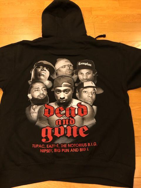 LA���A��  Hiphop���W�F���h �v���I�[�o�[�p�[�J�[�傫��size XL  �� �j���t�@�b�V������ 