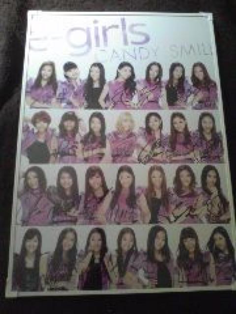 †E-girls【CANDY SMILE】28人直筆サイン入りポスター < タレントグッズ †E-girls【CANDY SMILE】28人直筆サイン入りポスター < タレントグッズの