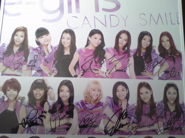 †E-girls【CANDY SMILE】28人直筆サイン入りポスター < タレントグッズ †E-girls【CANDY SMILE】28人直筆サイン入りポスター < タレントグッズの