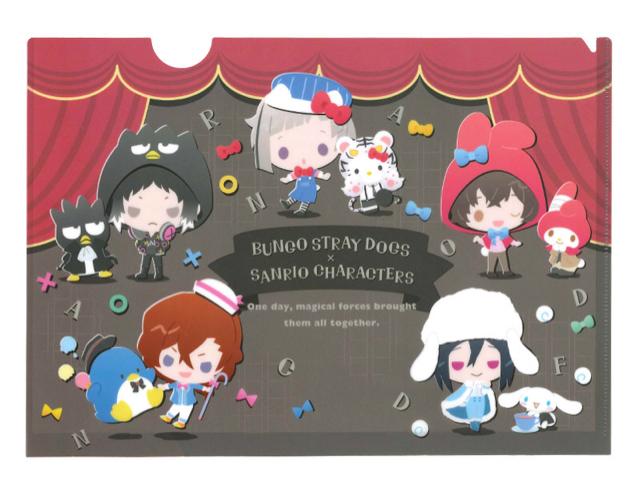 文豪ストレイドッグス サンリオコラボ クリアファイル < アニメ/コミック/キャラクター 文豪ストレイドッグス サンリオコラボ クリアファイル < アニメ/コミック/キャラクターの