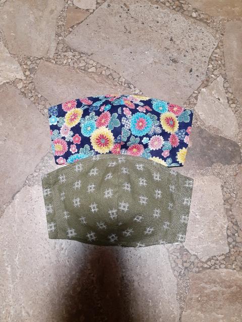 ハンドメイド・マスクカバー・和柄・2種類2枚セット < ペット/手芸/園芸  ハンドメイド・マスクカバー・和柄・2種類2枚セット  < ペット/手芸/園芸の