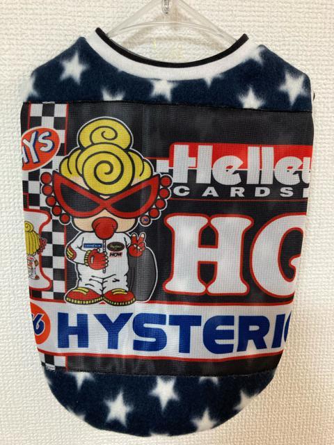 2L★ハンドメイド ヒスミニ シャツ パネル フリース 星柄 犬服★ < ペット/手芸/園芸  2L★ハンドメイド ヒスミニ シャツ パネル フリース 星柄 犬服★  < ペット/手芸/園芸の