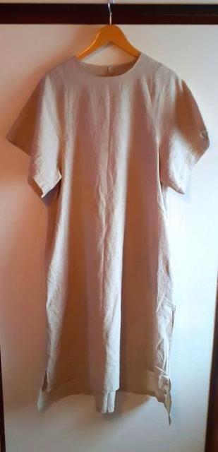 新品未使用◆sortecuff◆麻 ナチュラルベージュ ロング マキシ ワンピース F < 女性ファッション  新品未使用◆sortecuff◆麻 ナチュラルベージュ ロング マキシ ワンピース F  < 女性ファッションの