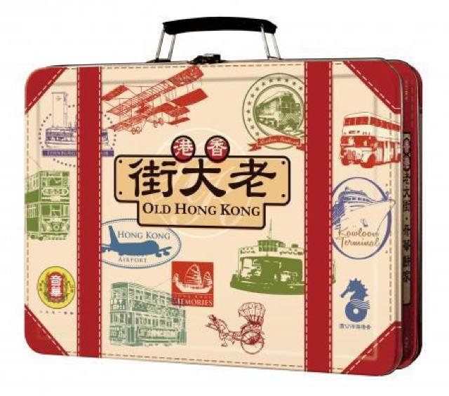 奇華餅家ケイワー ベーカリーKee Wah Bakery×香港海洋公園Ocean Park トランク缶 空き缶 < インテリア/ライフ  奇華餅家ケイワー ベーカリーKee Wah Bakery×香港海洋公園Ocean Park トランク缶 空き缶  < インテリア/ライフの