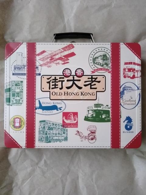 奇華餅家ケイワー ベーカリーKee Wah Bakery×香港海洋公園Ocean Park トランク缶 空き缶 < インテリア/ライフ  奇華餅家ケイワー ベーカリーKee Wah Bakery×香港海洋公園Ocean Park トランク缶 空き缶 < インテリア/ライフの
