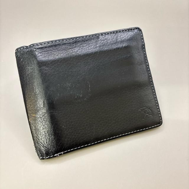 即決 ARNOLD PALMER アーノルドパーマー 二つ折り財布 ブラック < ブランド  即決 ARNOLD PALMER アーノルドパーマー 二つ折り財布 ブラック  < ブランドの