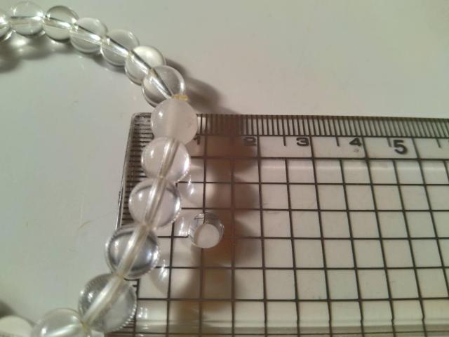 水晶 ムーンストーン ブレスレット 腕周り約16.5cm < 女性アクセサリー/時計 水晶 ムーンストーン ブレスレット 腕周り約16.5cm < 女性アクセサリー/時計の