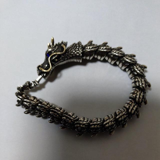 銀龍 ブレスレット < 男性アクセサリー/時計  銀龍 ブレスレット  < 男性アクセサリー/時計の