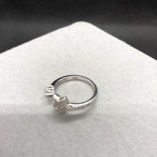 即決 S925 シルバー オープンリング 指輪 スター 12号 < 女性アクセサリー/時計  即決 S925 シルバー オープンリング 指輪 スター 12号 < 女性アクセサリー/時計の