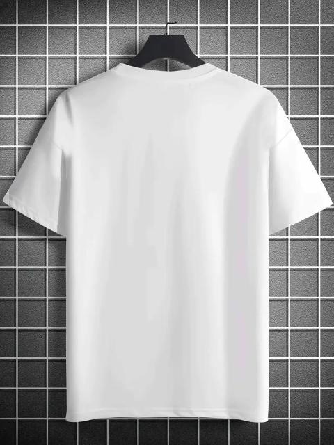 超お買い得1590円★メンズ100%コットン日本のセレブリティクオートバックプリントTシャツ USAサイズM(日本サイズXL相当) < 男性ファッション  超お買い得1590円★メンズ100%コットン日本のセレブリティクオートバックプリントTシャツ USAサイズM(日本サイズXL相当) < 男性ファッションの