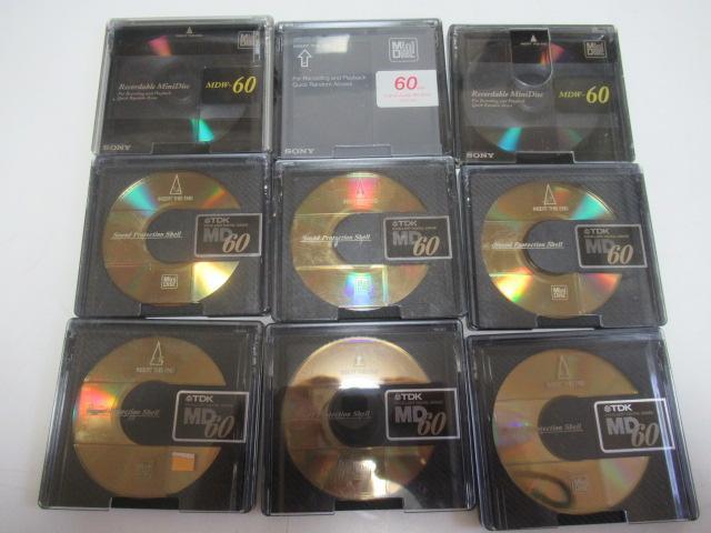 MDディスク TDK製及びSONY製 各60分 9枚セット。初期化済み。 < 家電/AV  MDディスク TDK製及びSONY製 各60分 9枚セット。初期化済み。  < 家電/AVの