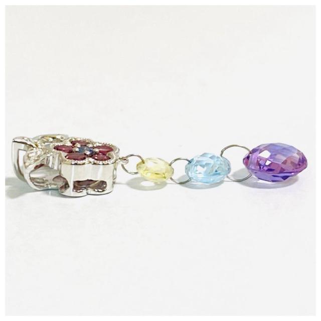 K18WG フラワーモチーフ ペンダントトップ 笠原真寿美 ダイヤモンド < 女性アクセサリー/時計 K18WG フラワーモチーフ ペンダントトップ 笠原真寿美 ダイヤモンド < 女性アクセサリー/時計の