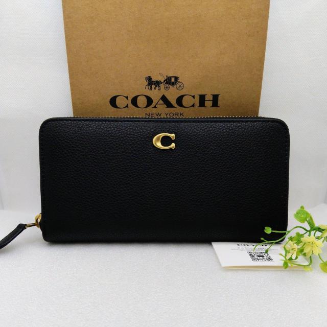 新品COACH アコーディオンジップウォレット 長財布 ブラック < ブランド 新品COACH アコーディオンジップウォレット 長財布 ブラック < ブランドの