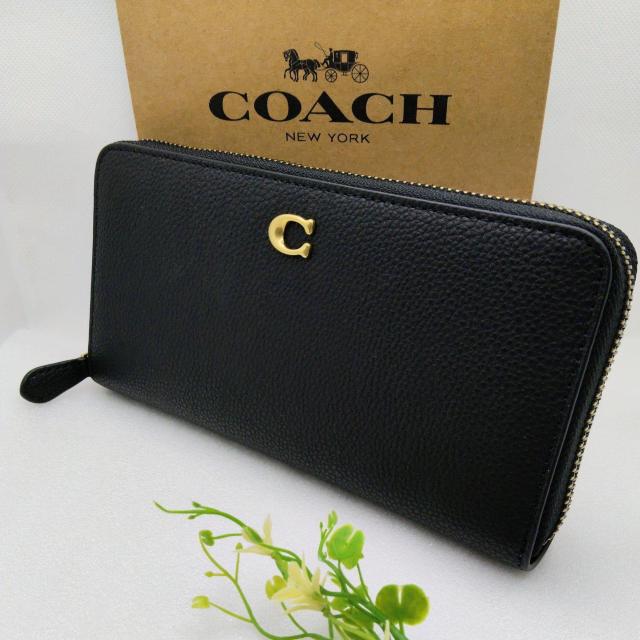 新品COACH アコーディオンジップウォレット 長財布 ブラック < ブランド 新品COACH アコーディオンジップウォレット 長財布 ブラック < ブランドの