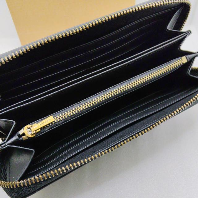 新品COACH アコーディオンジップウォレット 長財布 ブラック < ブランド 新品COACH アコーディオンジップウォレット 長財布 ブラック < ブランドの