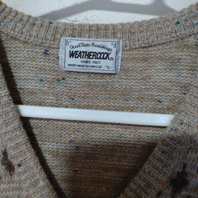 WEATHERCOOK ブラウン柄ベスト < 女性ファッション WEATHERCOOK ブラウン柄ベスト < 女性ファッションの