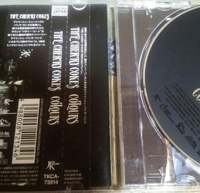 CD THE CHERRY COKES COLOURS チェリーコークス チェリコ 帯あり < タレントグッズ  CD THE CHERRY COKES COLOURS チェリーコークス チェリコ 帯あり < タレントグッズの