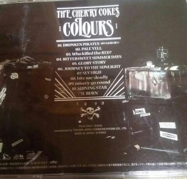 CD THE CHERRY COKES COLOURS チェリーコークス チェリコ 帯あり < タレントグッズ  CD THE CHERRY COKES COLOURS チェリーコークス チェリコ 帯あり < タレントグッズの