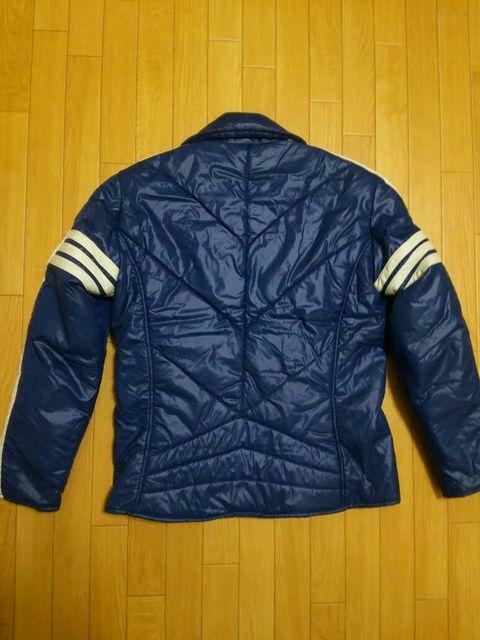 80s adidas ヴィンテージ中綿入り ライダース ジャケット 吉井和哉着 Sサイズ < ブランド  80s adidas ヴィンテージ中綿入り ライダース ジャケット 吉井和哉着 Sサイズ < ブランドの