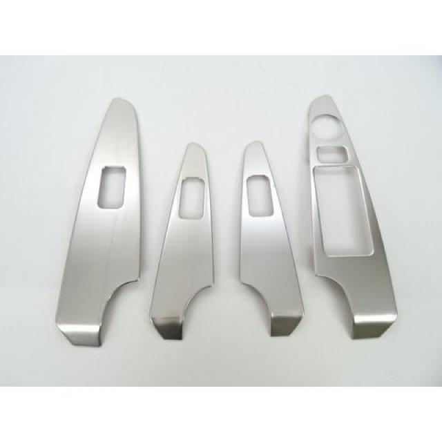 マツダ ステンレス ドアスイッチ パネル カバー パワーウインドウ デミDJ3AS DJ3FS DJ5A < 自動車/バイク マツダ ステンレス ドアスイッチ パネル カバー パワーウインドウ デミDJ3AS DJ3FS DJ5A < 自動車/バイク