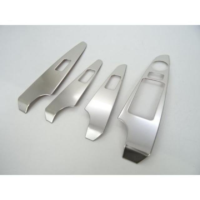 マツダ ステンレス ドアスイッチ パネル カバー パワーウインドウ デミDJ3AS DJ3FS DJ5A < 自動車/バイク マツダ ステンレス ドアスイッチ パネル カバー パワーウインドウ デミDJ3AS DJ3FS DJ5A < 自動車/バイク