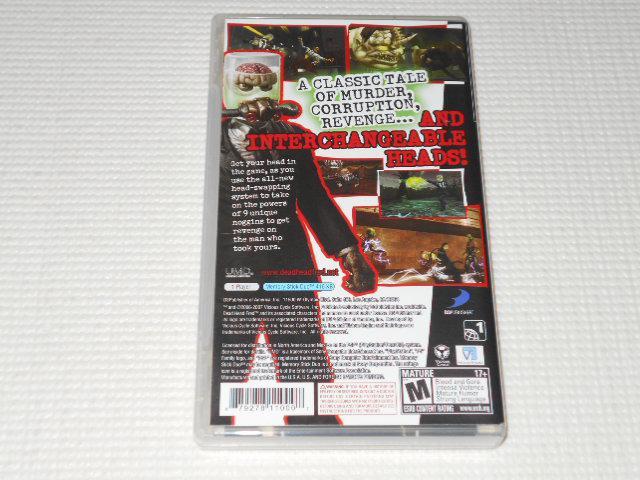 PSP★Dead Head Fred 海外版(国内本体動作可能) < ゲーム本体/ソフト  PSP★Dead Head Fred 海外版(国内本体動作可能) < ゲーム本体/ソフトの