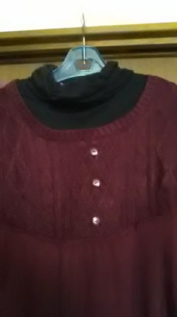 新品*重ね着風ワンピース < 女性ファッション  新品*重ね着風ワンピース < 女性ファッションの