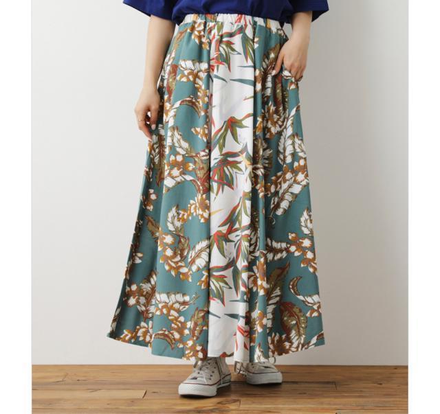 ロデオ★アロハ柄セットアップ(柄GRN) < ブランド ロデオ★アロハ柄セットアップ(柄GRN) < ブランドの