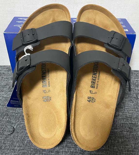 試し履きのみ BIRKENSTOCK Arizona ビルケンシュトック アリゾナ BLACK 45/29cm レギュラーフィット < ブランド  試し履きのみ BIRKENSTOCK Arizona ビルケンシュトック アリゾナ BLACK 45/29cm レギュラーフィット < ブランドの