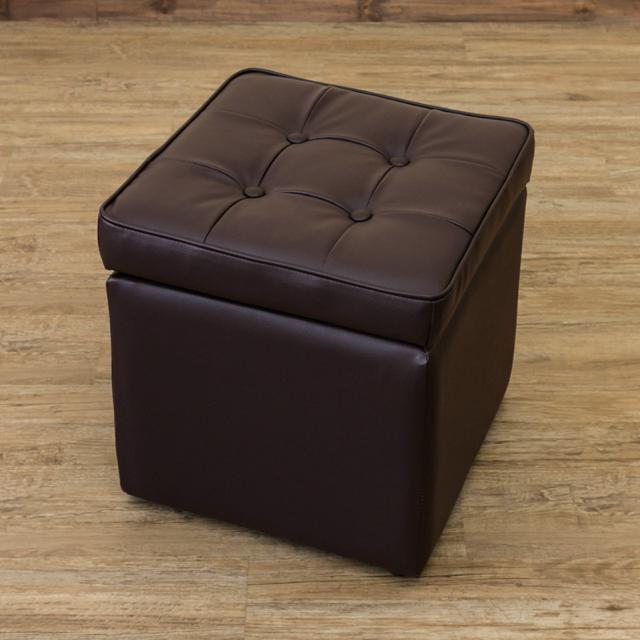【送料無料】収納スツール 椅子 イス 収納ボックス クッション 合皮 PVCレザー < インテリア/ライフ 【送料無料】収納スツール 椅子 イス 収納ボックス クッション 合皮 PVCレザー < インテリア/ライフの