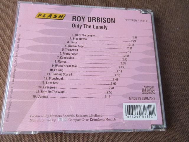 ロイ・オービソン CD「 Only The Lonely 」 < CD/DVD/ビデオ ロイ・オービソン CD「 Only The Lonely 」 < CD/DVD/ビデオの