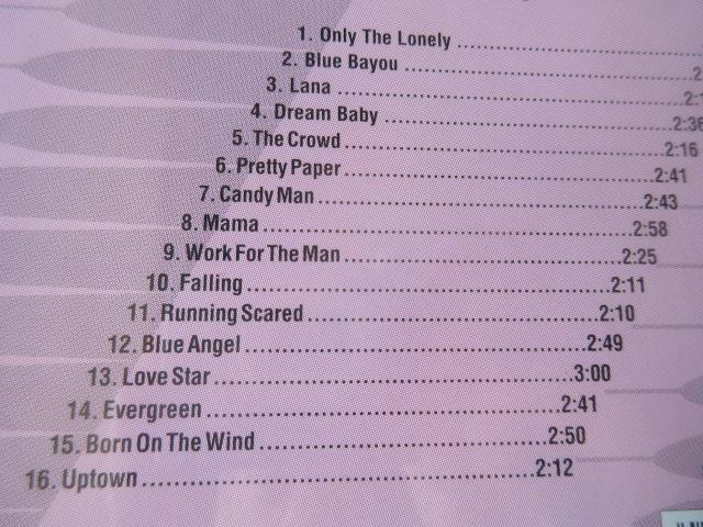 ロイ・オービソン CD「 Only The Lonely 」 < CD/DVD/ビデオ ロイ・オービソン CD「 Only The Lonely 」 < CD/DVD/ビデオの